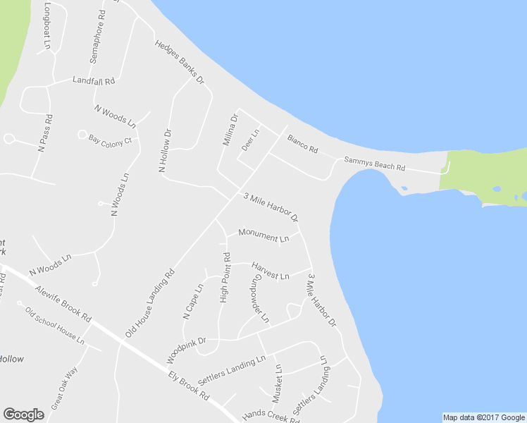 map of restaurants, bars, coffee shops, grocery stores, and more near 77 3 Mile Harbor Drive in East Hampton