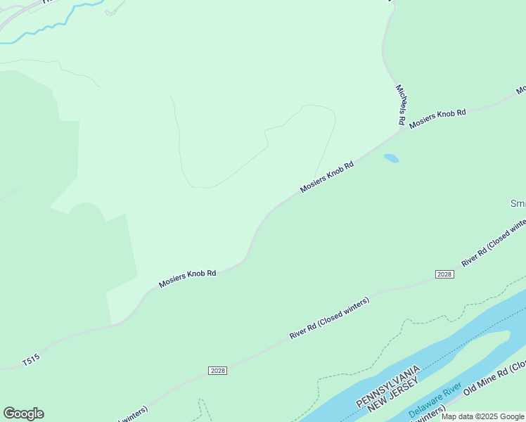 map of restaurants, bars, coffee shops, grocery stores, and more near 502 Mosiers Knob Road in East Stroudsburg