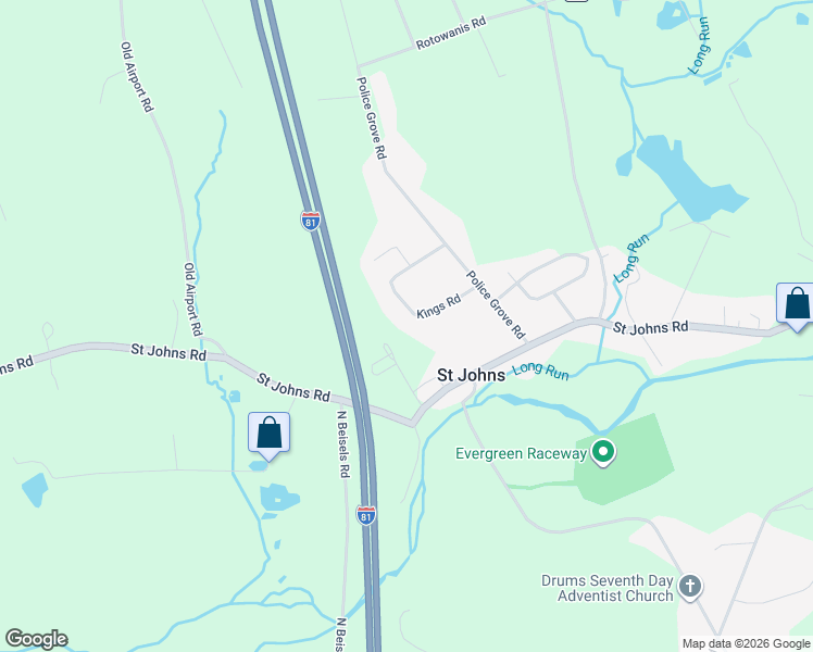 map of restaurants, bars, coffee shops, grocery stores, and more near 39 Kings Road in Drums