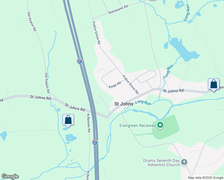 map of restaurants, bars, coffee shops, grocery stores, and more near 39 Kings Road in Drums