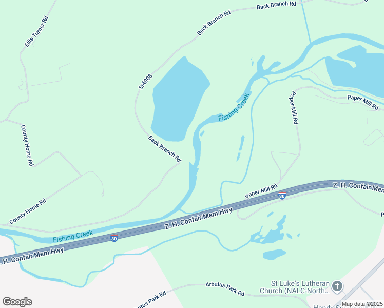 map of restaurants, bars, coffee shops, grocery stores, and more near 952 Back Branch Road in Bloomsburg
