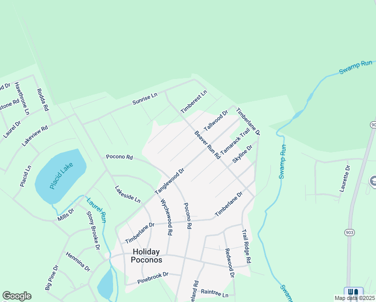 map of restaurants, bars, coffee shops, grocery stores, and more near 67 Tallwood Drive in Lake Harmony