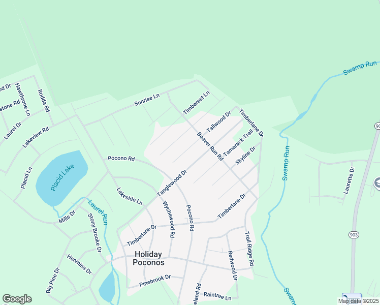 map of restaurants, bars, coffee shops, grocery stores, and more near 67 Tallwood Drive in Lake Harmony