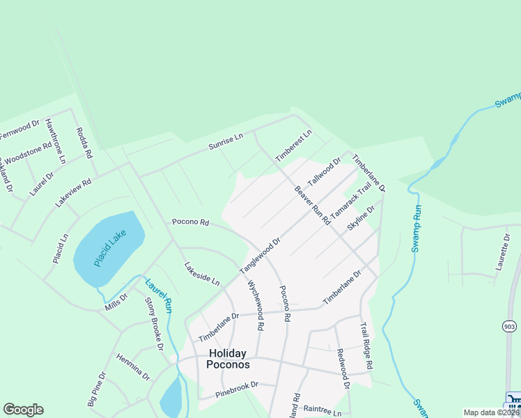 map of restaurants, bars, coffee shops, grocery stores, and more near 25-33 Fawn Grove Drive in Albrightsville