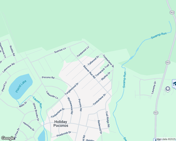 map of restaurants, bars, coffee shops, grocery stores, and more near Beaver Run Road in ALBRIGHTSVLLE