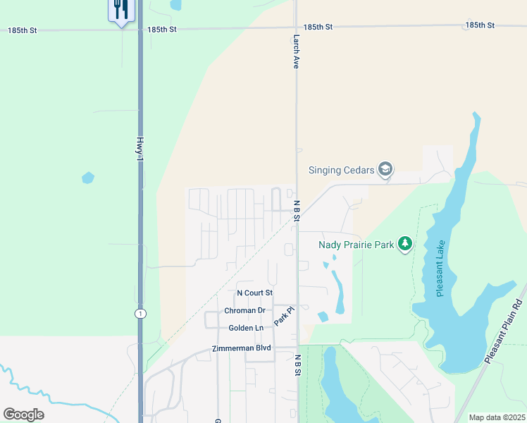 map of restaurants, bars, coffee shops, grocery stores, and more near 2010 Coral Lane in Fairfield