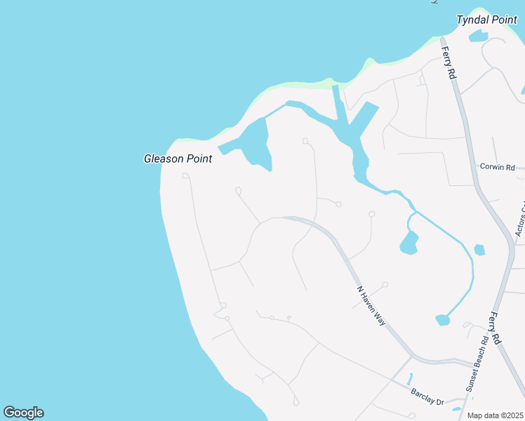 map of restaurants, bars, coffee shops, grocery stores, and more near 90 North Haven Way in Sag Harbor