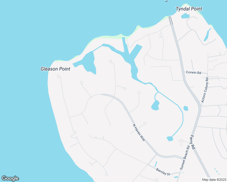 map of restaurants, bars, coffee shops, grocery stores, and more near 46 North Haven Way in Sag Harbor