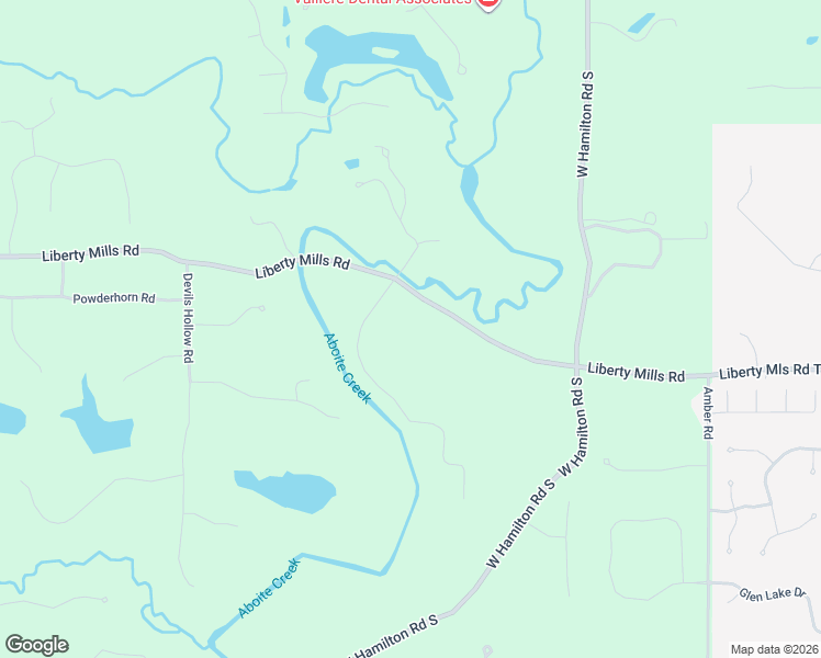 map of restaurants, bars, coffee shops, grocery stores, and more near 13431 Liberty Mills Road in Fort Wayne