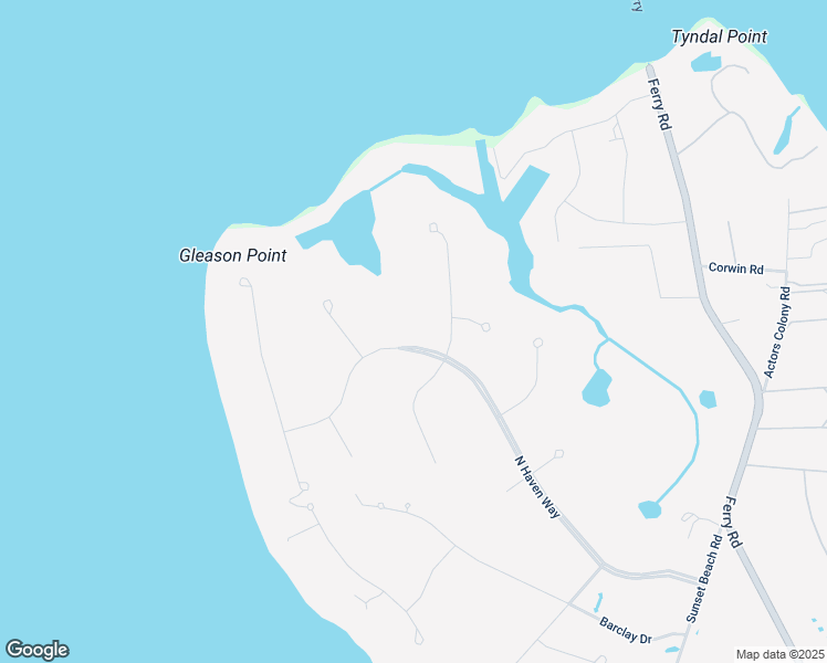 map of restaurants, bars, coffee shops, grocery stores, and more near 77 North Haven Way in Sag Harbor