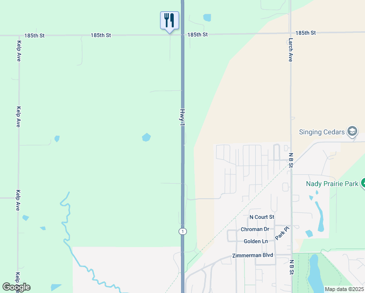 map of restaurants, bars, coffee shops, grocery stores, and more near 1892 Highway 1 in Fairfield