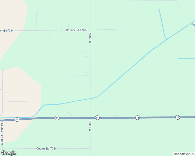 map of restaurants, bars, coffee shops, grocery stores, and more near 1298 North 350 West in Rensselaer