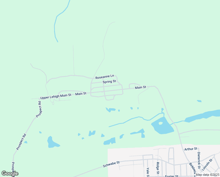 map of restaurants, bars, coffee shops, grocery stores, and more near 27 Upper Lehigh Main Street in Freeland