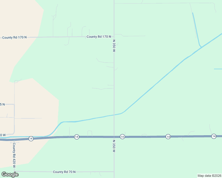 map of restaurants, bars, coffee shops, grocery stores, and more near 1298 North 350 West in Rensselaer