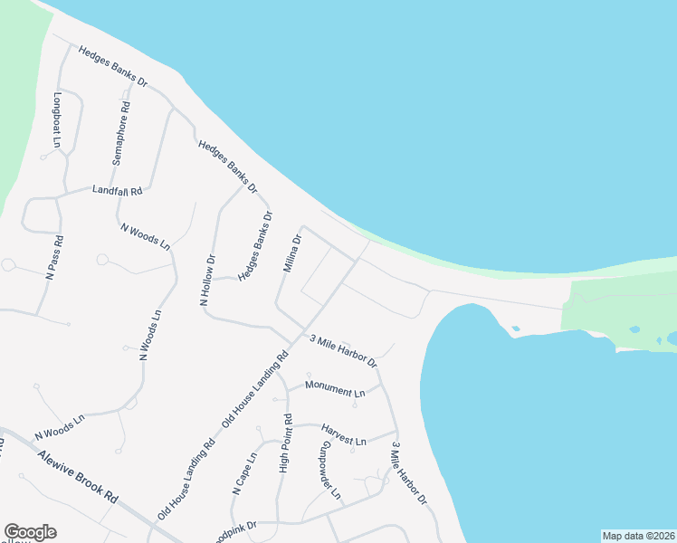 map of restaurants, bars, coffee shops, grocery stores, and more near 143 House Landing Road in East Hampton