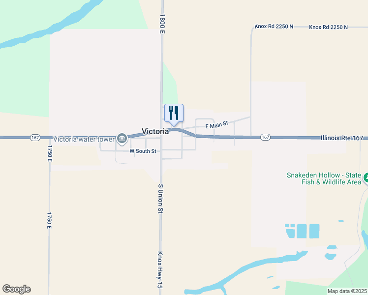 map of restaurants, bars, coffee shops, grocery stores, and more near 301 South Street in Victoria
