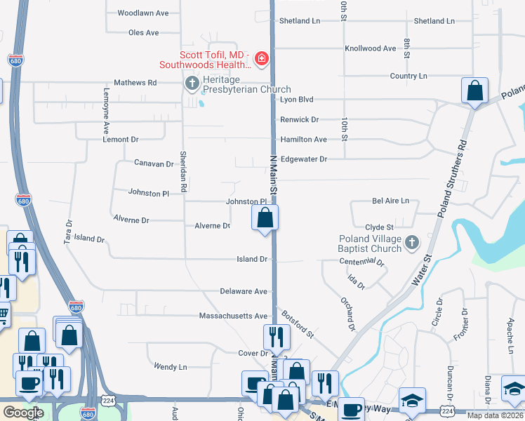 573 North Main Street, Poland OH Walk Score