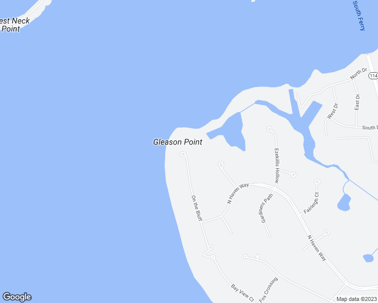 map of restaurants, bars, coffee shops, grocery stores, and more near 5 On the Bluff in Sag Harbor