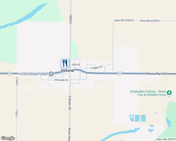 map of restaurants, bars, coffee shops, grocery stores, and more near 401-499 East Main Street in Victoria