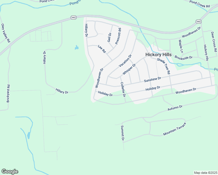 map of restaurants, bars, coffee shops, grocery stores, and more near 107 Sunshine Drive in White Haven