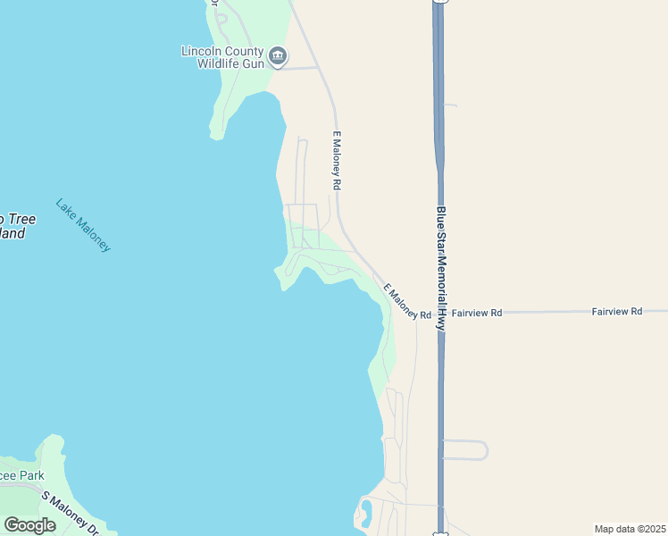 map of restaurants, bars, coffee shops, grocery stores, and more near Prairie Lake Rd in North Platte