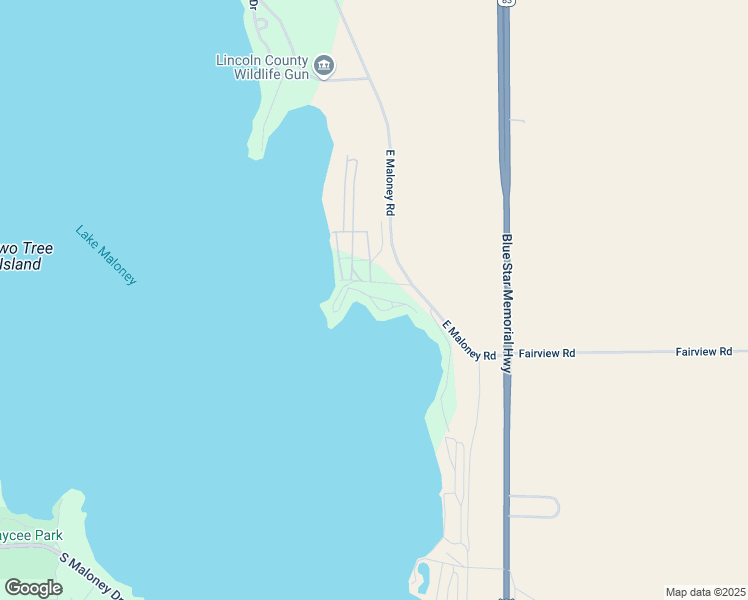 map of restaurants, bars, coffee shops, grocery stores, and more near Prairie Lake Rd in North Platte
