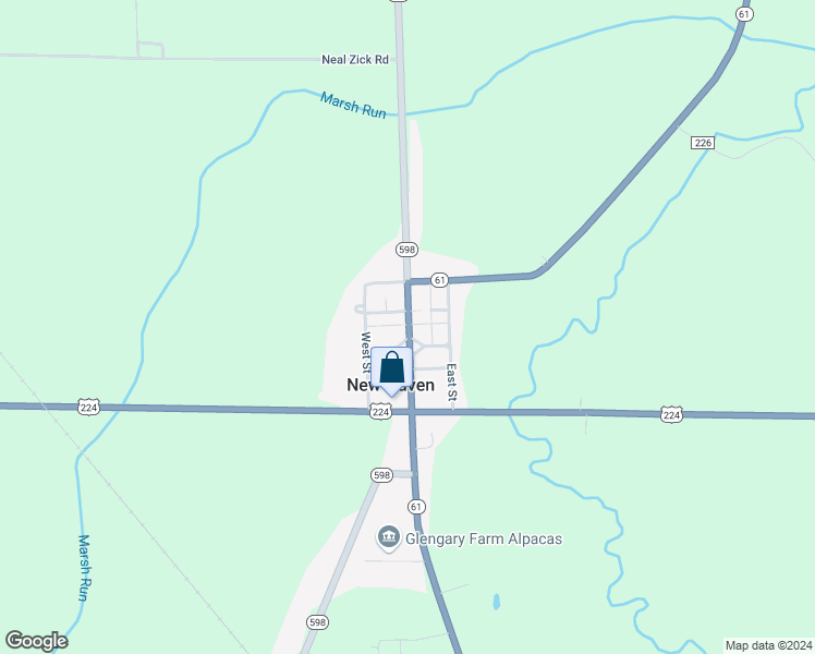map of restaurants, bars, coffee shops, grocery stores, and more near in New Haven