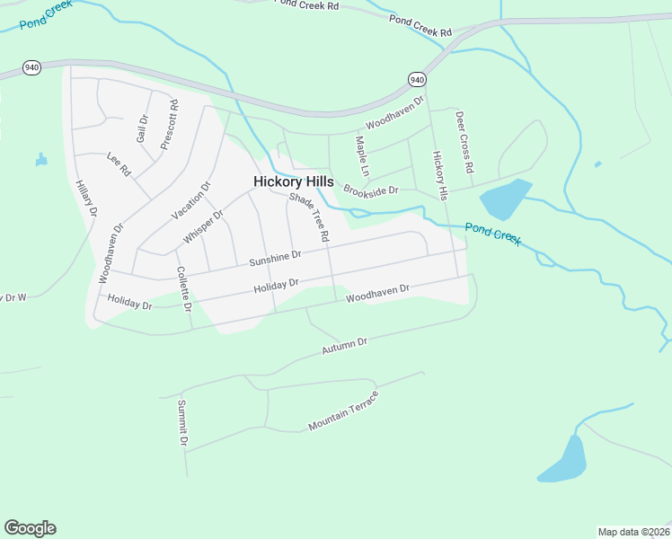 map of restaurants, bars, coffee shops, grocery stores, and more near Shade Tree Road in White Haven