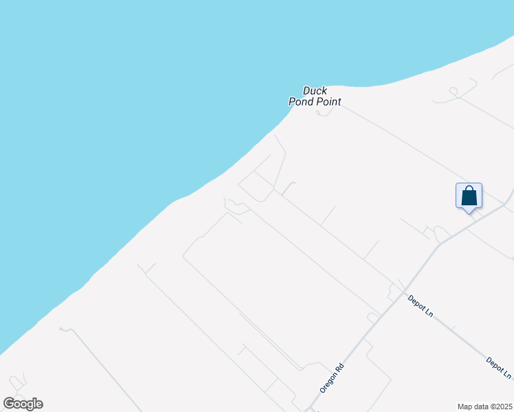 map of restaurants, bars, coffee shops, grocery stores, and more near 405 Birch Lane in Cutchogue