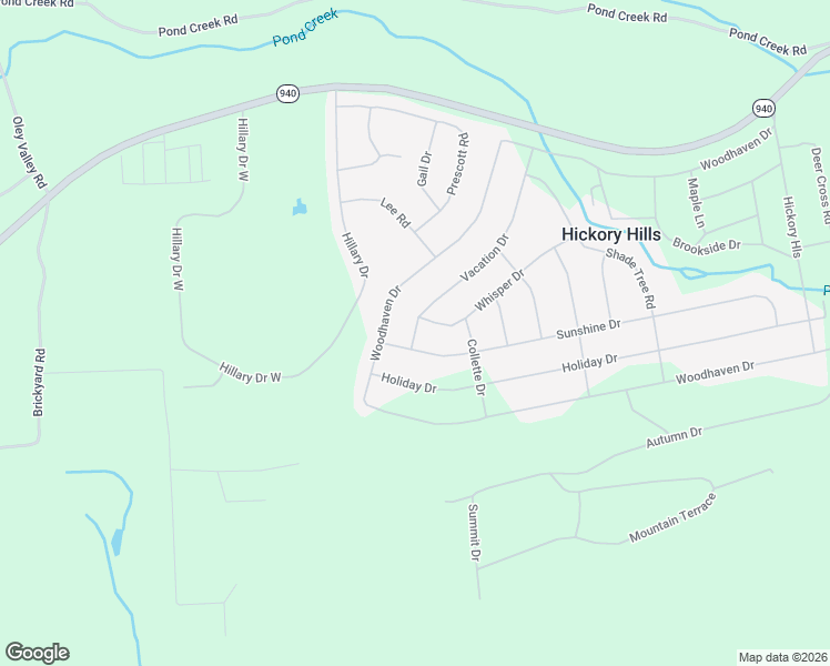 map of restaurants, bars, coffee shops, grocery stores, and more near 107 Sunshine Drive in White Haven