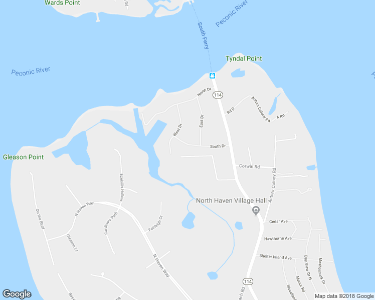 map of restaurants, bars, coffee shops, grocery stores, and more near 25 South Drive in Sag Harbor