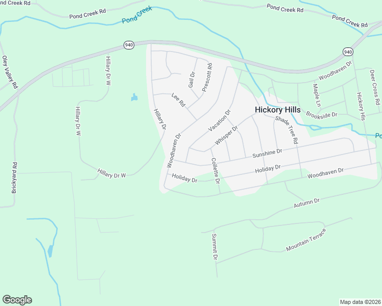 map of restaurants, bars, coffee shops, grocery stores, and more near 15-19 Vacation Drive in White Haven