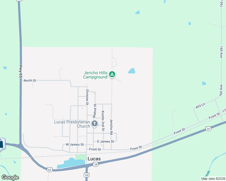 map of restaurants, bars, coffee shops, grocery stores, and more near 801 Jericho Road in Lucas