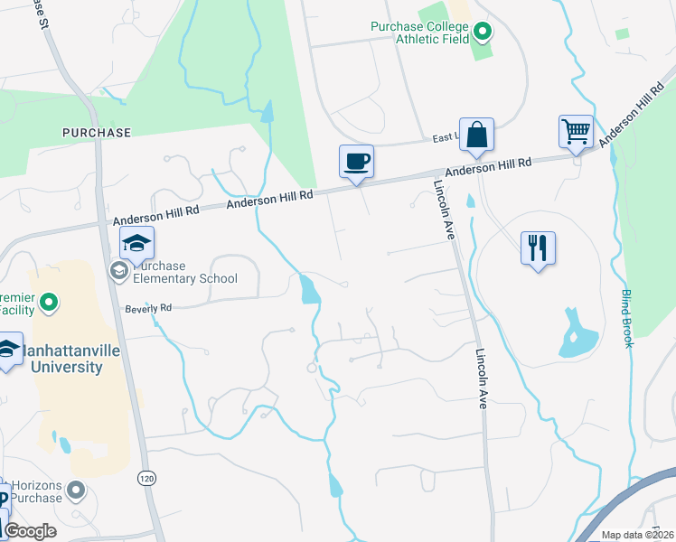 map of restaurants, bars, coffee shops, grocery stores, and more near 35 New Street in Harrison