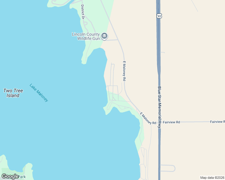 map of restaurants, bars, coffee shops, grocery stores, and more near Frontier Drive in North Platte