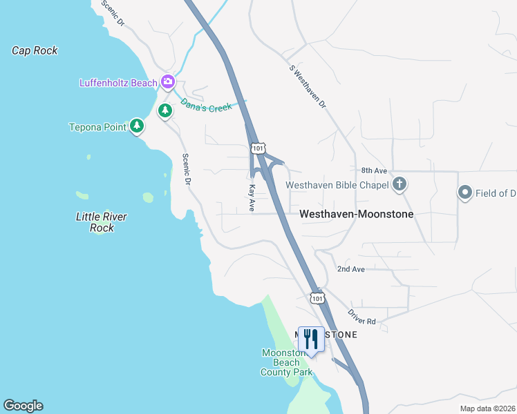 map of restaurants, bars, coffee shops, grocery stores, and more near 350 6th Avenue in Trinidad