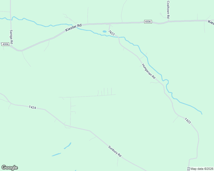 map of restaurants, bars, coffee shops, grocery stores, and more near 243 Hilltop Acres Road in Slippery Rock