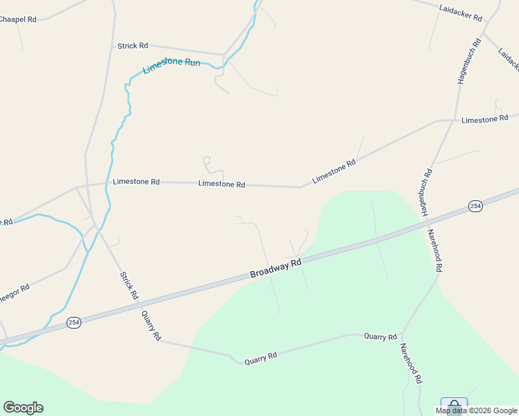 map of restaurants, bars, coffee shops, grocery stores, and more near Limestone Road in Milton