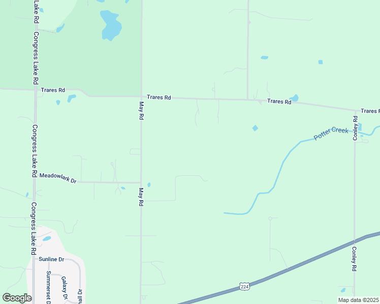 map of restaurants, bars, coffee shops, grocery stores, and more near 1500 May Road in Mogadore