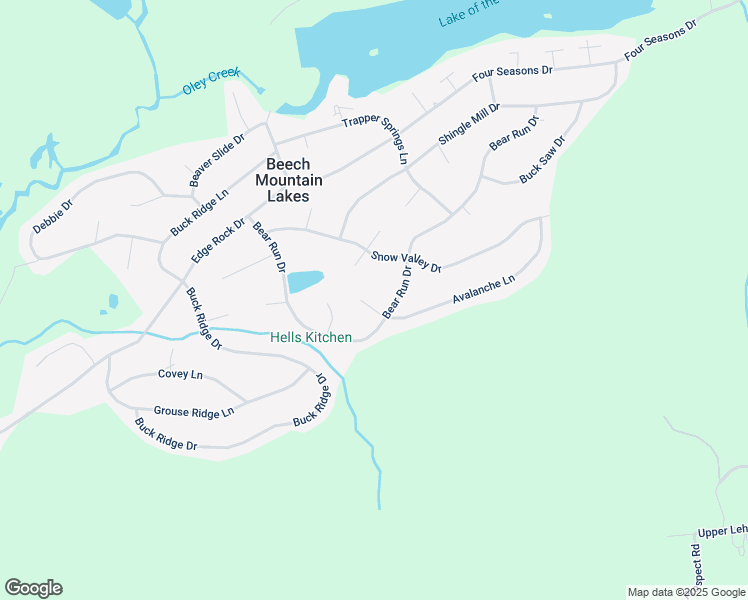 map of restaurants, bars, coffee shops, grocery stores, and more near 101 Hibernation Hollow in Drums