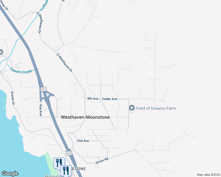 map of restaurants, bars, coffee shops, grocery stores, and more near 854 9th Avenue in Trinidad