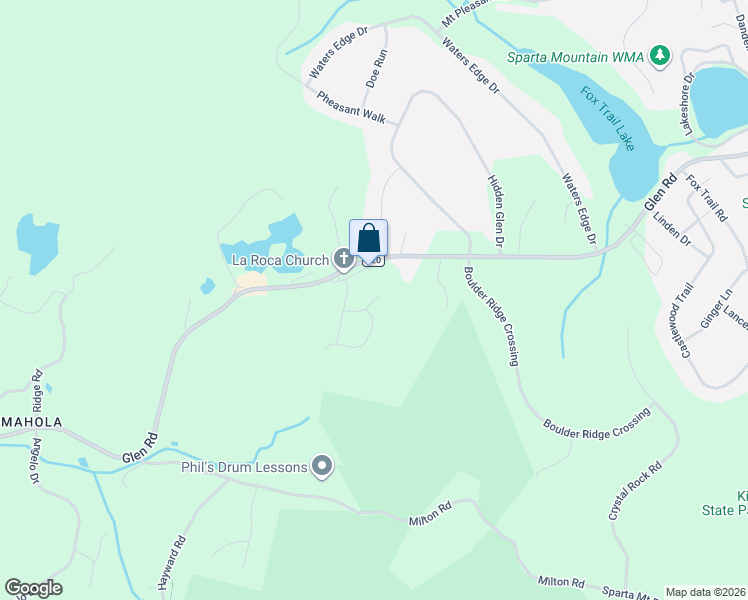 map of restaurants, bars, coffee shops, grocery stores, and more near 18 Margaret Terrace in Sparta