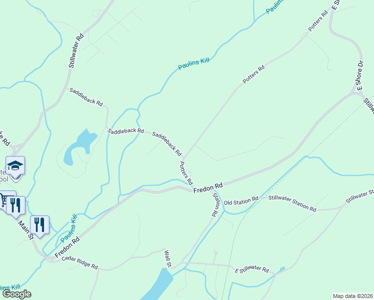 map of restaurants, bars, coffee shops, grocery stores, and more near 901 Potters Road in Newton