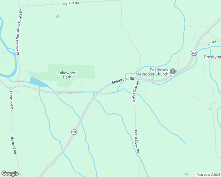 map of restaurants, bars, coffee shops, grocery stores, and more near 2200 Eastbrook Road in New Castle