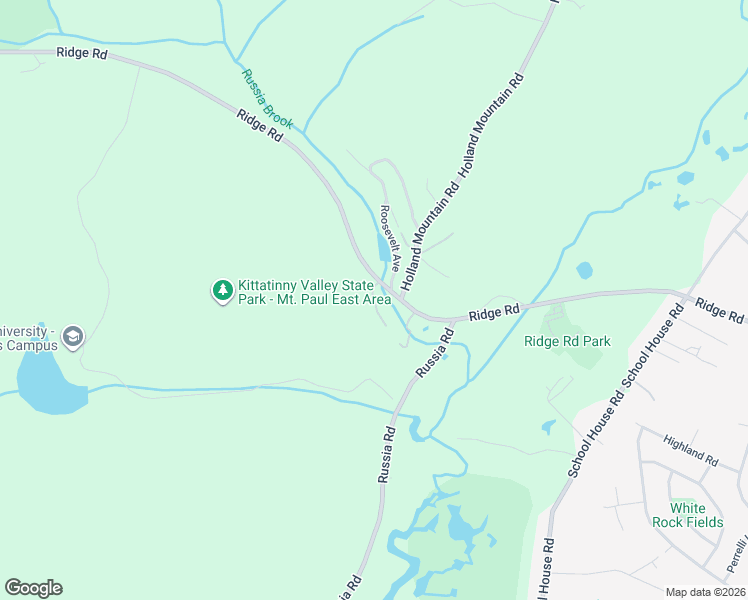 map of restaurants, bars, coffee shops, grocery stores, and more near 4 Hoover Road in Jefferson