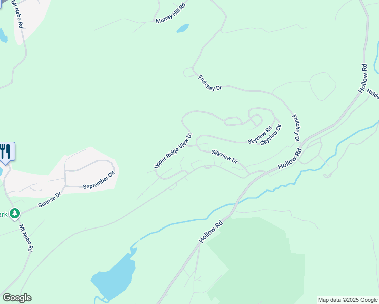 map of restaurants, bars, coffee shops, grocery stores, and more near 1106 Woodland Crossing in East Stroudsburg