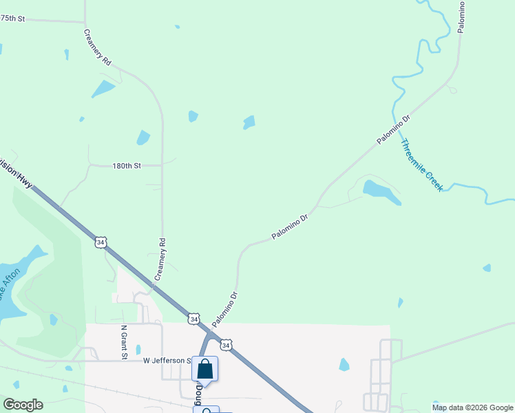 map of restaurants, bars, coffee shops, grocery stores, and more near in Afton