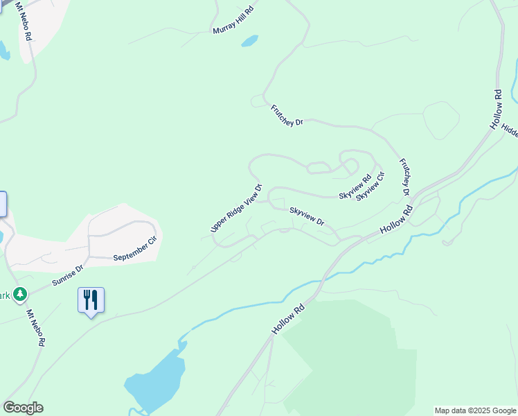 map of restaurants, bars, coffee shops, grocery stores, and more near 1106 Woodland Crossing in East Stroudsburg