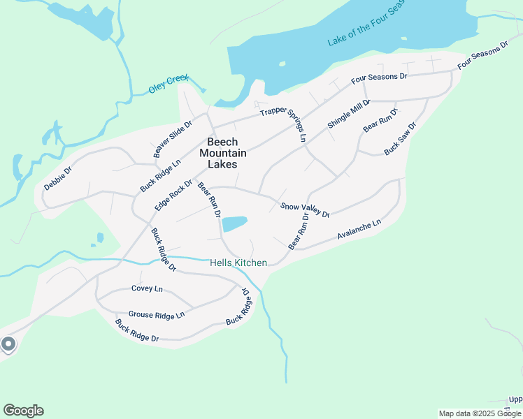 map of restaurants, bars, coffee shops, grocery stores, and more near 201 Snow Springs Circle in Drums