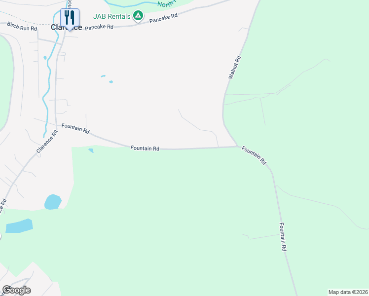 map of restaurants, bars, coffee shops, grocery stores, and more near 229-907 Fountain Road in Snow Shoe